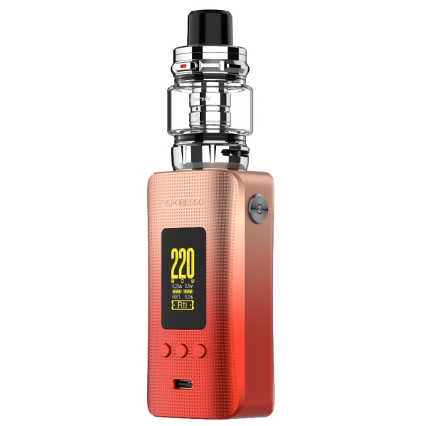 Vaporesso GEN 200 (iTank 2) Vape Mods - Neonoranssi: Voimaa ja Tyyliä Suomen Vaping-Maailmaan