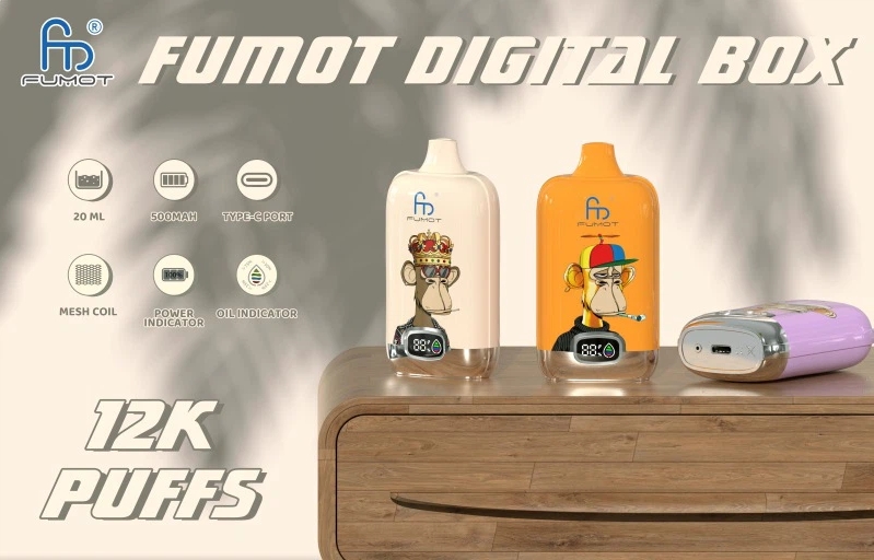 Fumot Original RandM Digital Box 12000 vape laite - kirsikka cola: Nostalginen makuelämys suomalaisille vapaajille vuonna 2025
