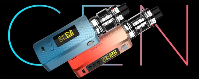 Vaporesso GEN 200 (iTank 2) Vape Mods - Neonoranssi: Voimaa ja Tyyliä Suomen Vaping-Maailmaan