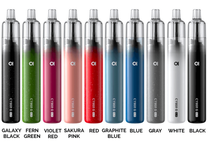 Tutustu Aspire Cyber G Slim Pod Kit Vape - violetti punainen: Tyylikäs ja maukas höyryttelykokemus