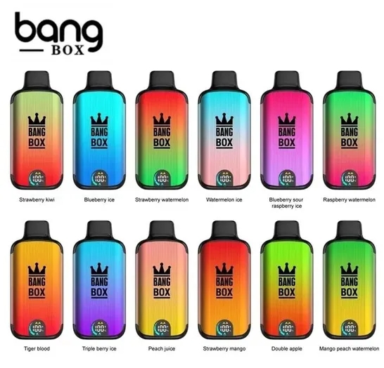 Bang Box 18000 Puffs Vape – Kolminkertainen Marjajää: Maksimaalista nautintoa kylmällä marjatwistillä