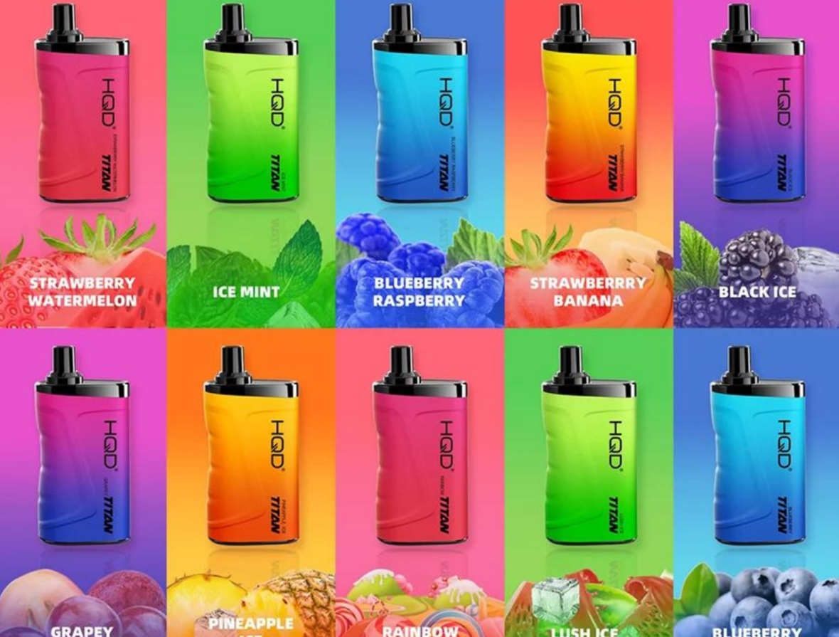 HQD TITAN 7000 Puffs Vape - Ananas Jäätä: Raikas ja Tehokas Valinta Suomen Vaperille 2025