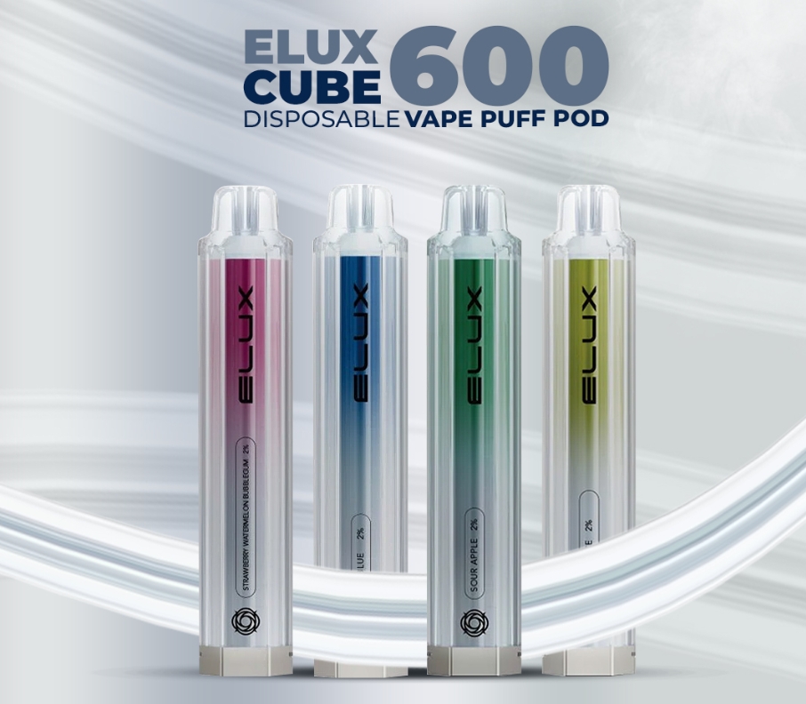 Tutustu SKE Elux Cube 600 Puffs Vape - rypäleen: Raikas ja tyylikäs valinta Suomen vaping-skeneen vuonna 2025