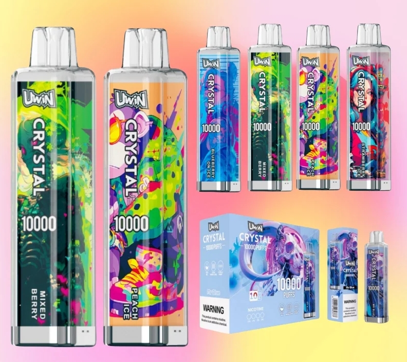 Tutustu Uwin Crystal 10000 Puffs Kertakäyttöiseen Vapeen – Makuelämys Rypäleen Jää Vie Sinut Uudelle Tasolle
