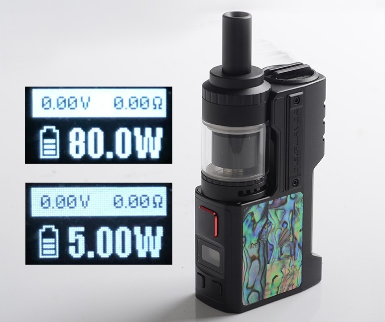 Digiflavor Z1 SBS Kit Vape – Musta Abalone-Kuori: Tyyliä ja suorituskykyä yhdistävä mestariteos