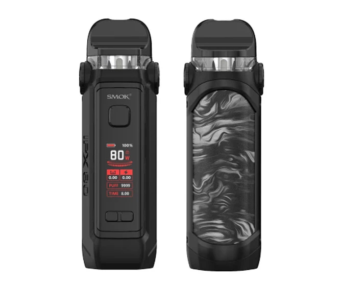 SMOK IPX80 Pod Vape – nesteen musta harmaa: Tehoa, tyyliä ja teknologista tarkkuutta