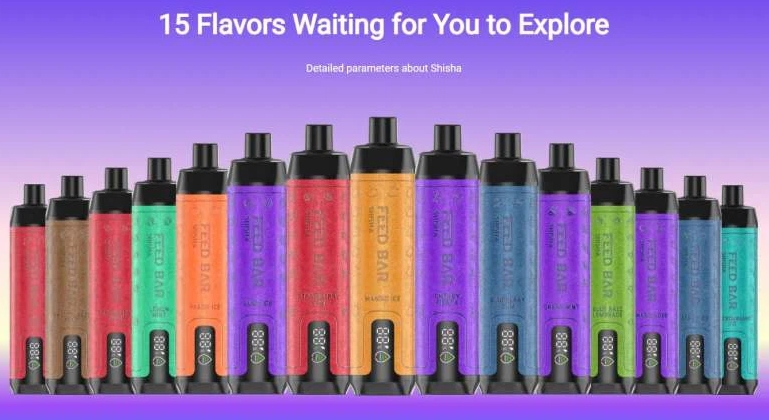 Kirsikkajuhla joka puhalluksessa – Vapsolo Feed Bar Shisha 15000 Puffs Vape
